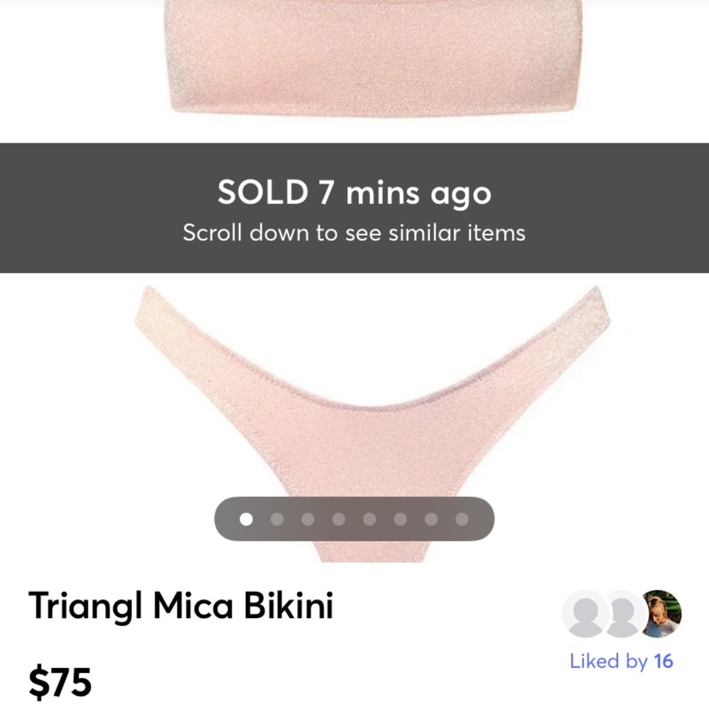 ***SOLD*** Blush Mica bikini